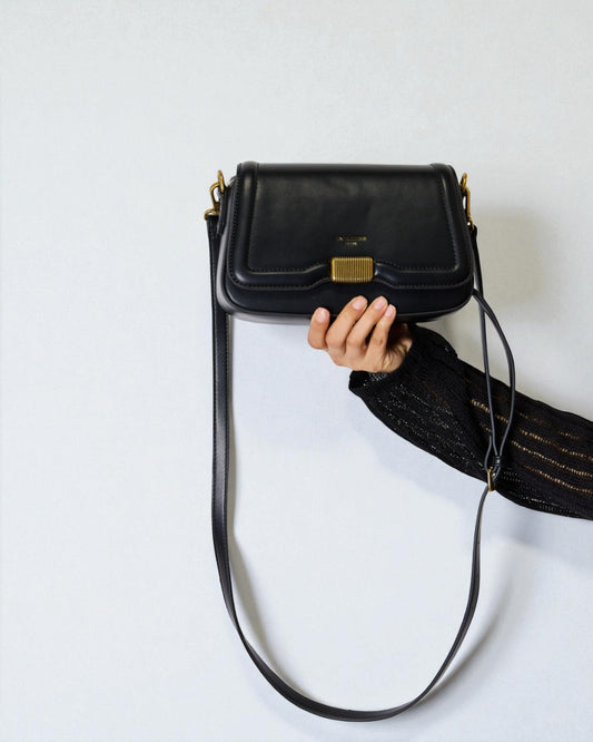 Vegan Leather Crossbody Bag
