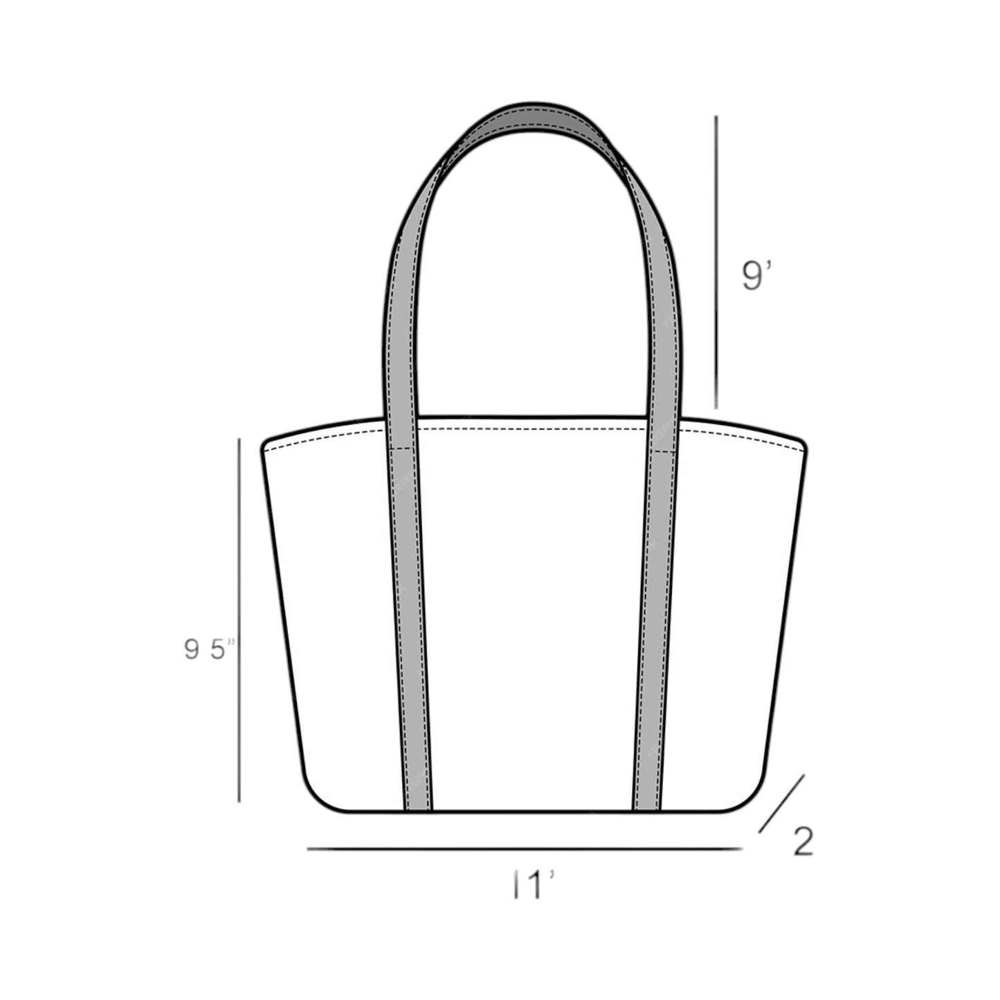 Studded Slouch Shoulder Bag