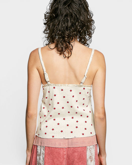 Ivory Star Cami Top