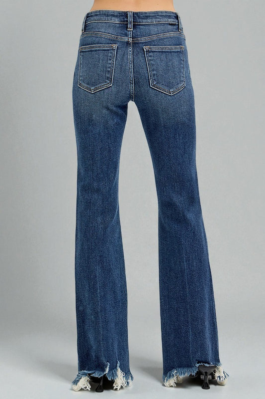 Dark Wash Flare Jeans