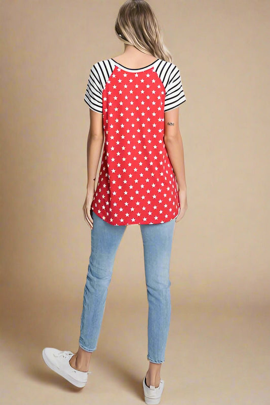 Heimish - Red Stars & Stripes T-Shirt