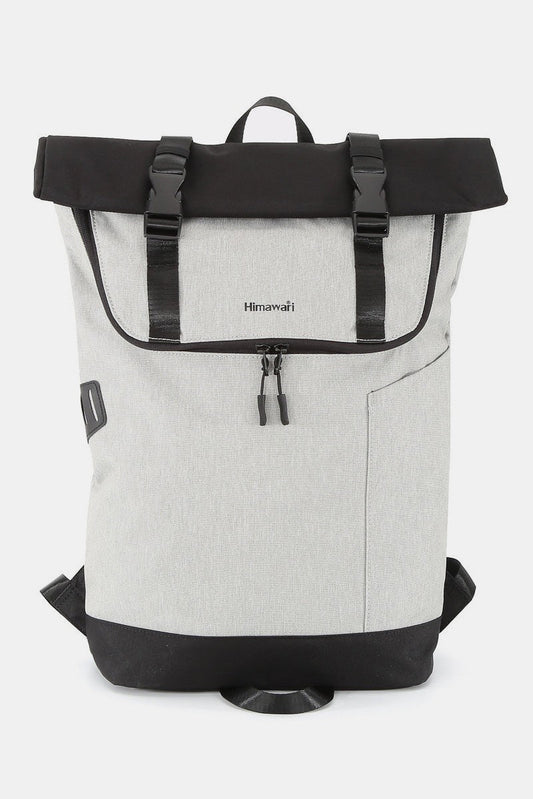 HIMAWARI - Large Contrast Waterproof Canvas Backpack