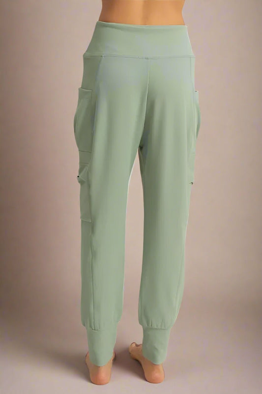 HYFVE - Stretch Cargo Joggers in Soft Moss