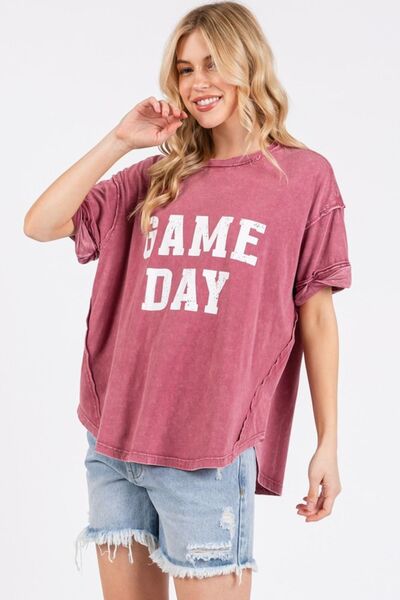 Mittoshop - GAME DAY T-Shirt in Raspberry