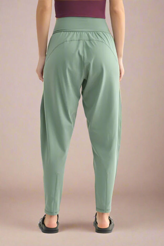 Mono B - High Waist Relaxed Jogger Pants – Soft Sage