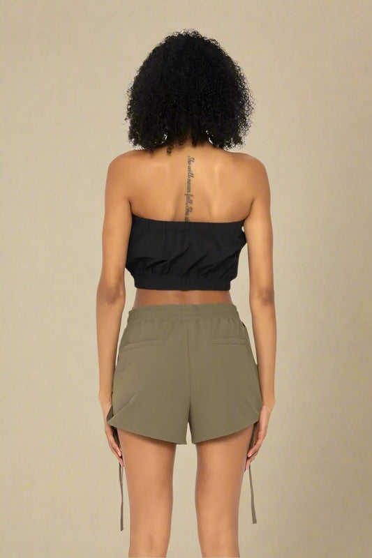 Mono B - Utility Pocket Tube Top – Black