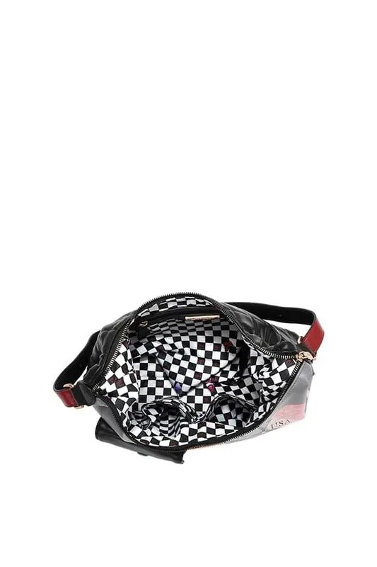 Nicole Lee USA - Paris Chic Shoulder Bag – Graphite Blush