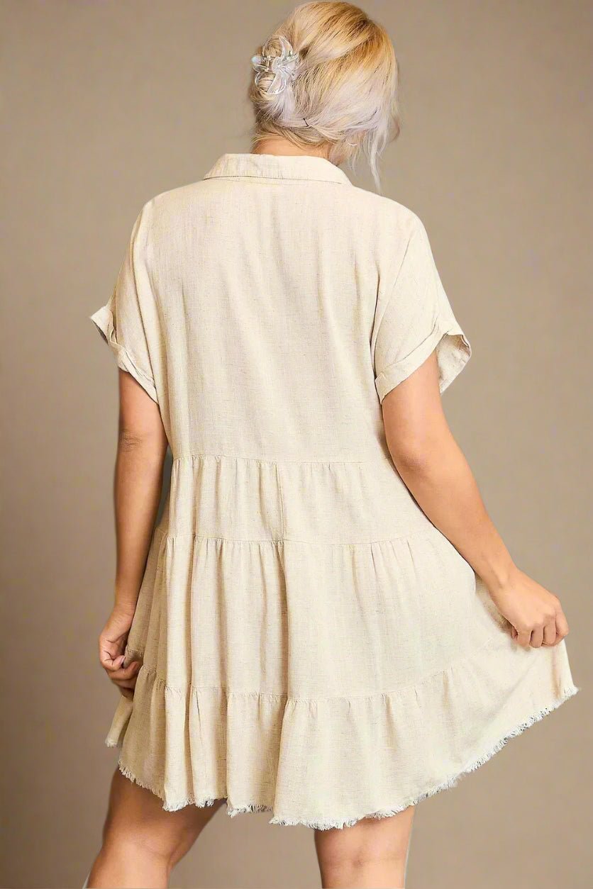 UMGEE - Sandstone Breeze Mini Dress