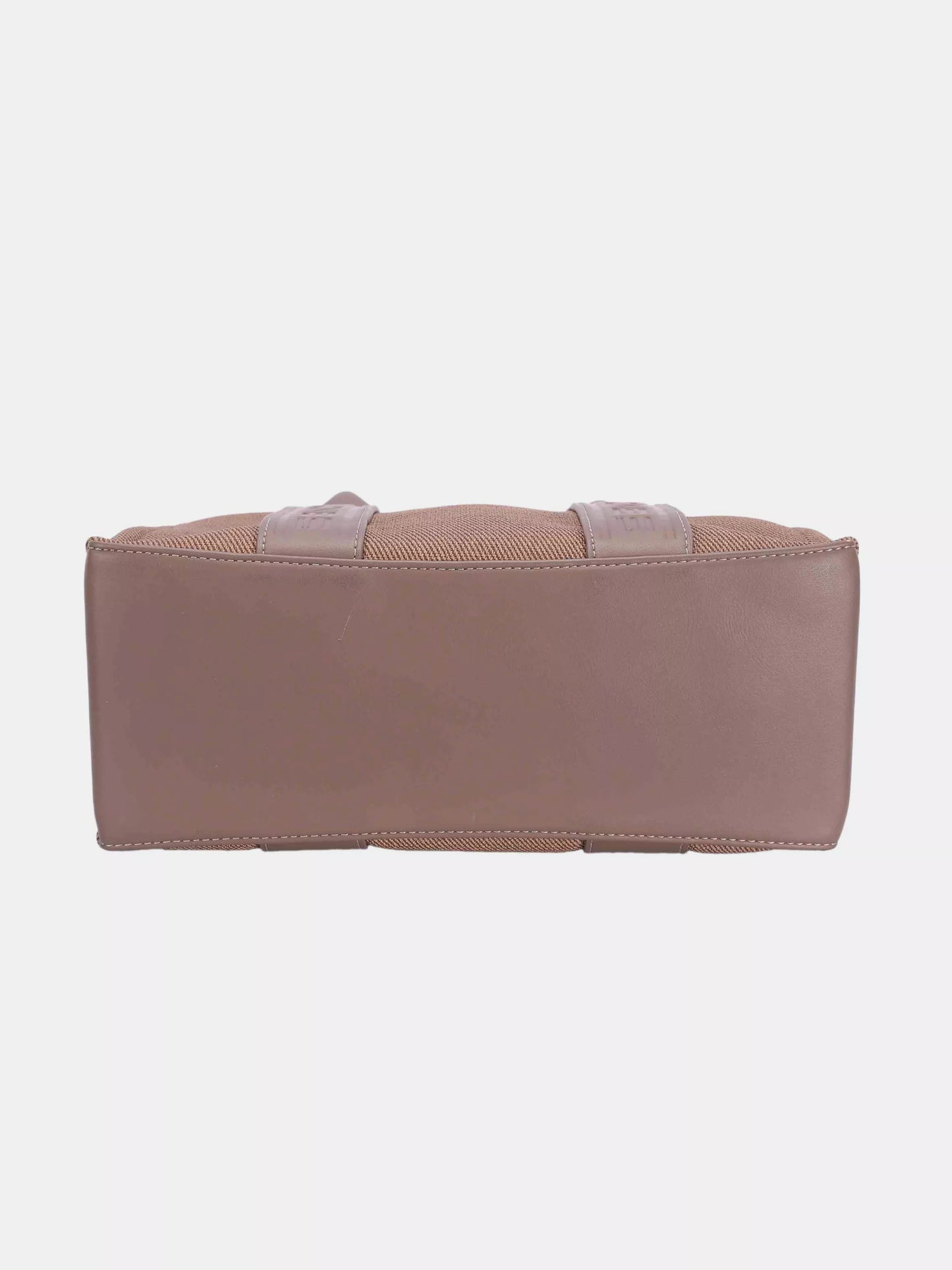 Brown leather wallet on a white background