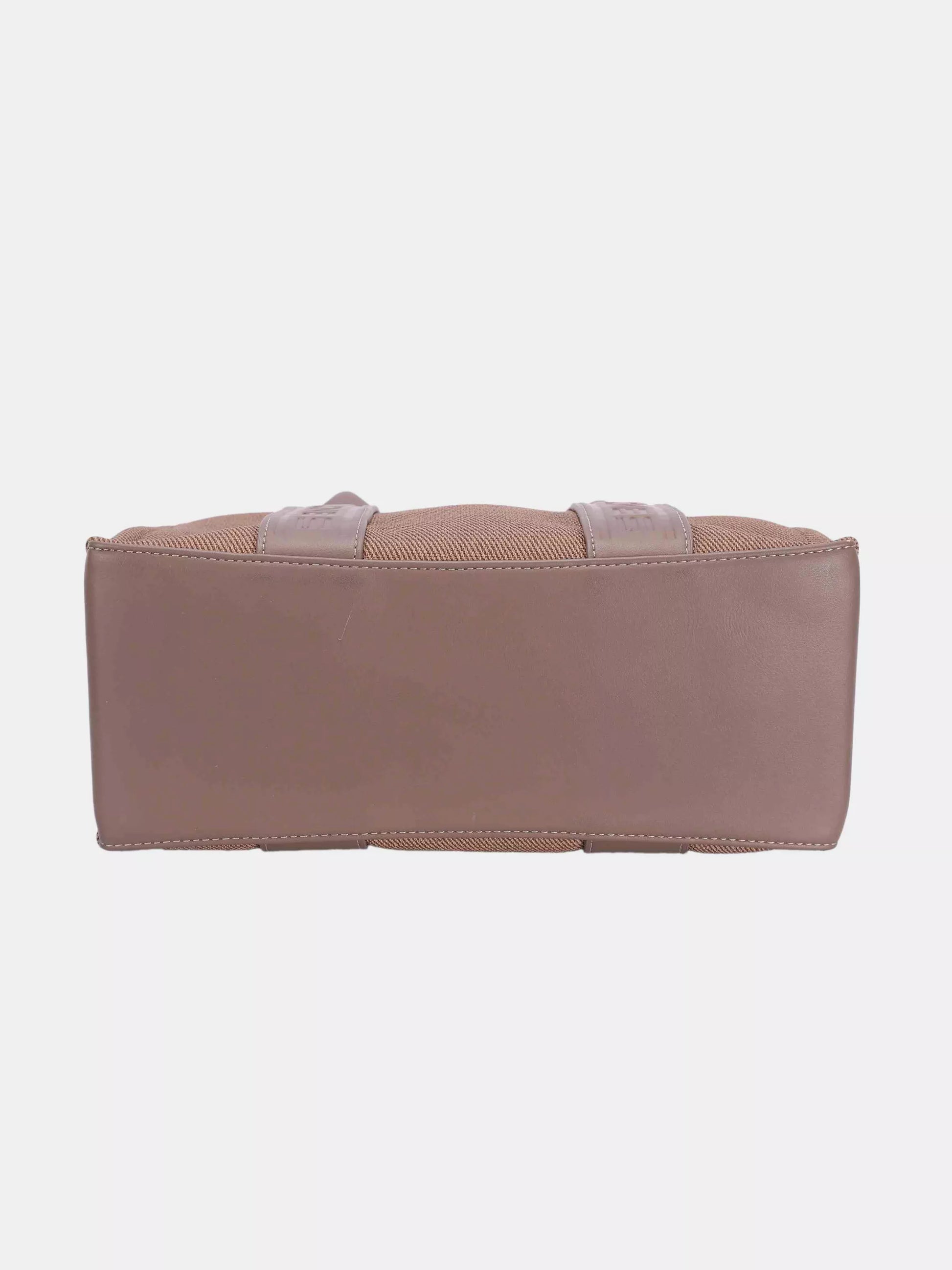 Brown leather wallet on a white background