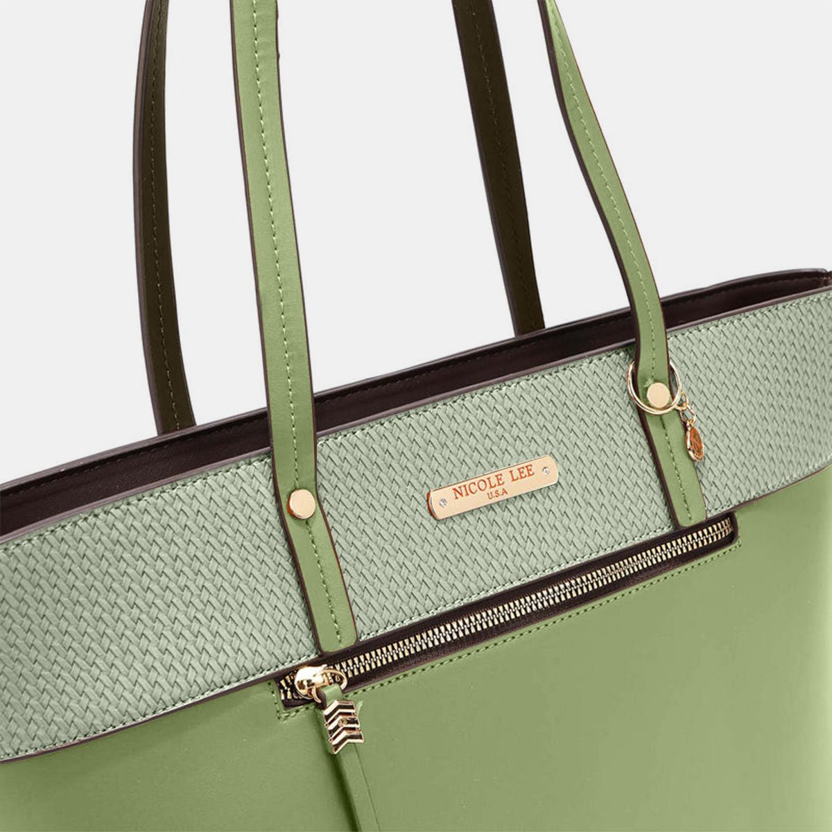 3-Piece Vegan Leather Handbag SetHandbag SetNicole Lee USA