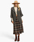 Charcoal Oversized Ribbed Knit Open-Front Cardigan