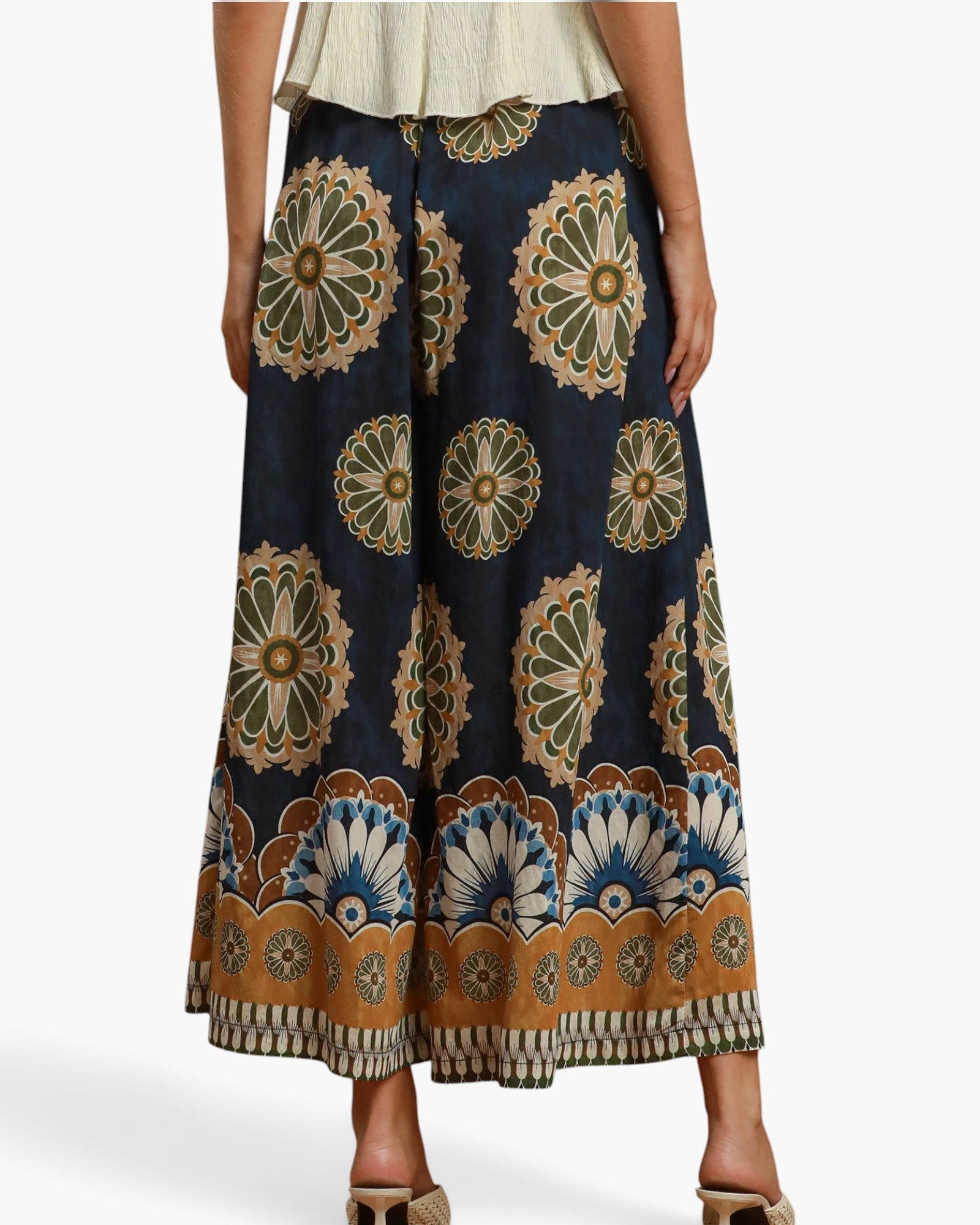Midnight Medallion Print Pants
