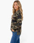 Olive & Navy Camo Crewneck Sweatshirt