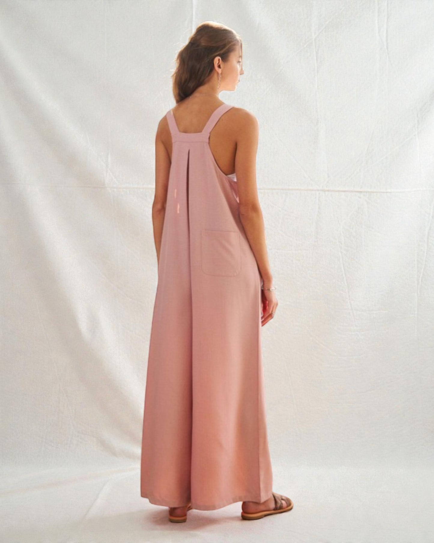Blush Wide Leg Jumpsuit