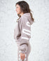 Mushroom Los Angeles Graphic Cropped Hoodie