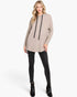 Taupe Soft Knit Hooded Tunic