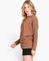 Camel Dolman Sleeve Knit Top