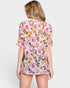 Sand Floral Everyday Top