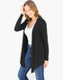 Long-Sleeve Open-Front Cardigan