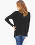 Long-Sleeve Open-Front Cardigan