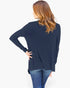 Long-Sleeve Open-Front Cardigan