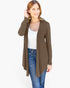 Long-Sleeve Open-Front Cardigan