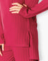 Ribbed Long-Sleeve Top & Leggings Set