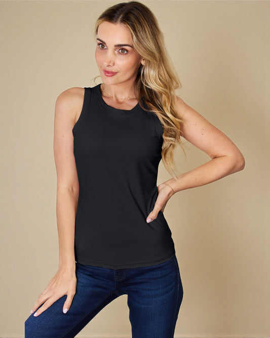 Crew Neck Active Tank Top