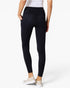 Leggings deportivos negros con cintura ancha
