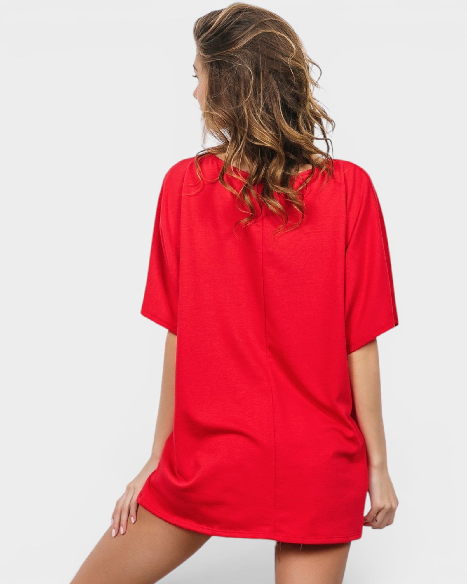 Red Americana Pocket Tee