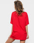 Red Americana Pocket Tee