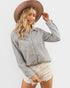 Blue Stripe Button-Up Shirt