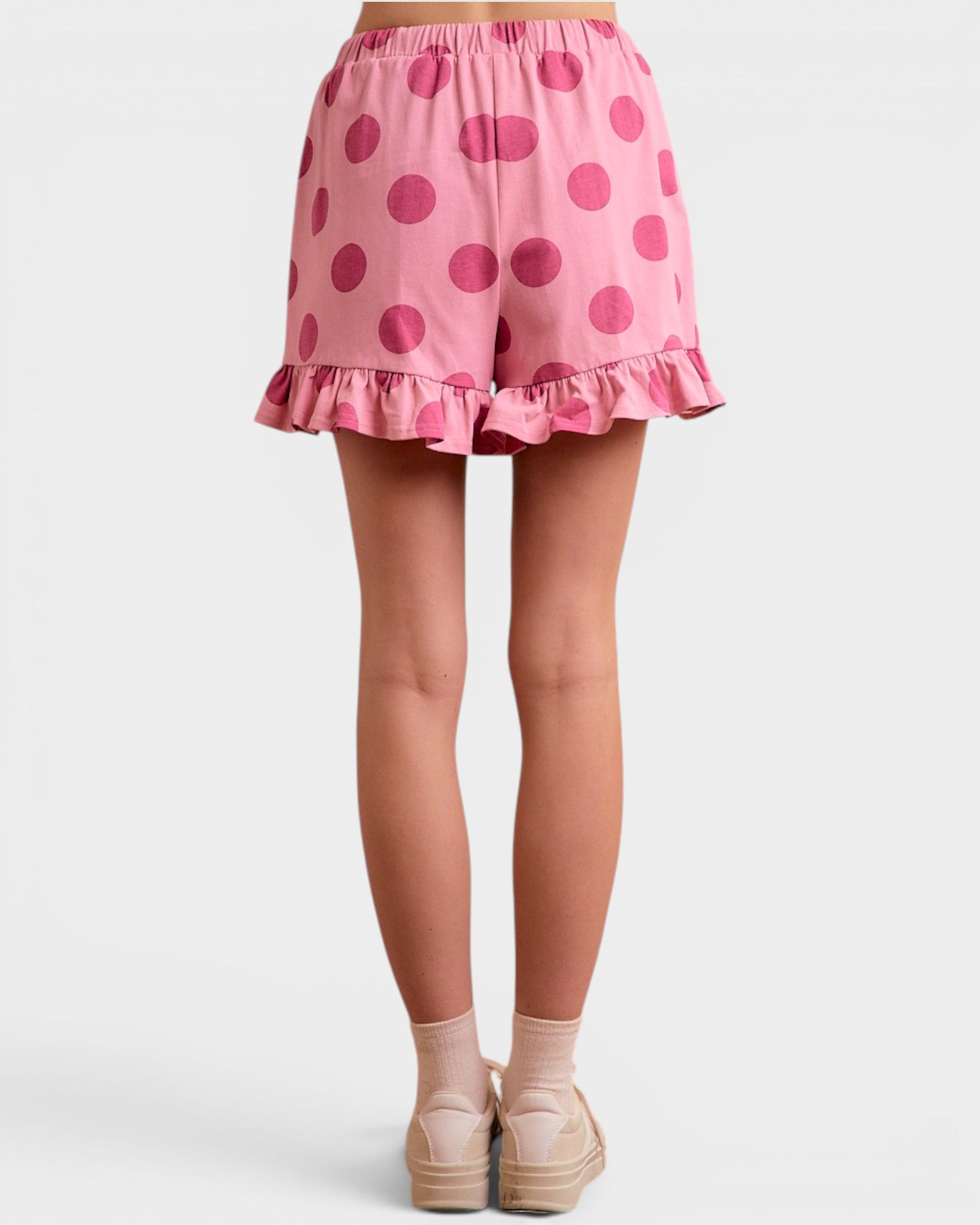 Blush Pink Polka Dot Lounge Set