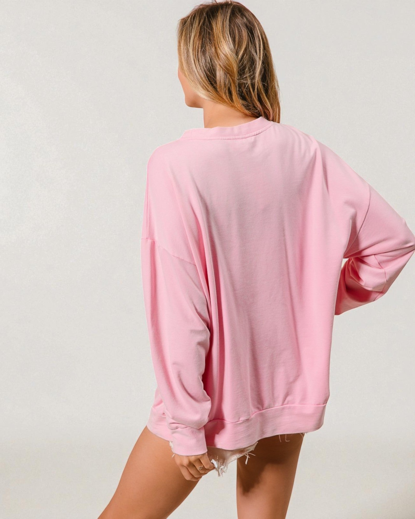 Pink Sequin Nutcracker Sweatshirt