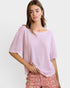 Pale Lavender Jersey Relaxed Tee