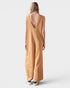 Mustard Wide-Leg Pocket Jumpsuit