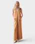Mustard Wide-Leg Pocket Jumpsuit