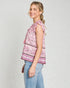 Blush Boho Floral Ruffle Sleeve Blouse