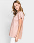 Mauve Plaid Back Cotton Top