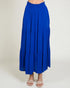 Blue skirt on a white background