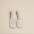 Clear Strap Block Heel Mules