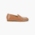 Patent Faux Leather Stitch-Detail Loafers