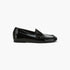 Patent Faux Leather Stitch-Detail Loafers