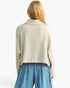 Warm Gray Quarter-Zip Drawstring Pullover