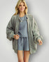 Dusty Blue Zip Jacket