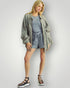 Dusty Blue Zip Jacket
