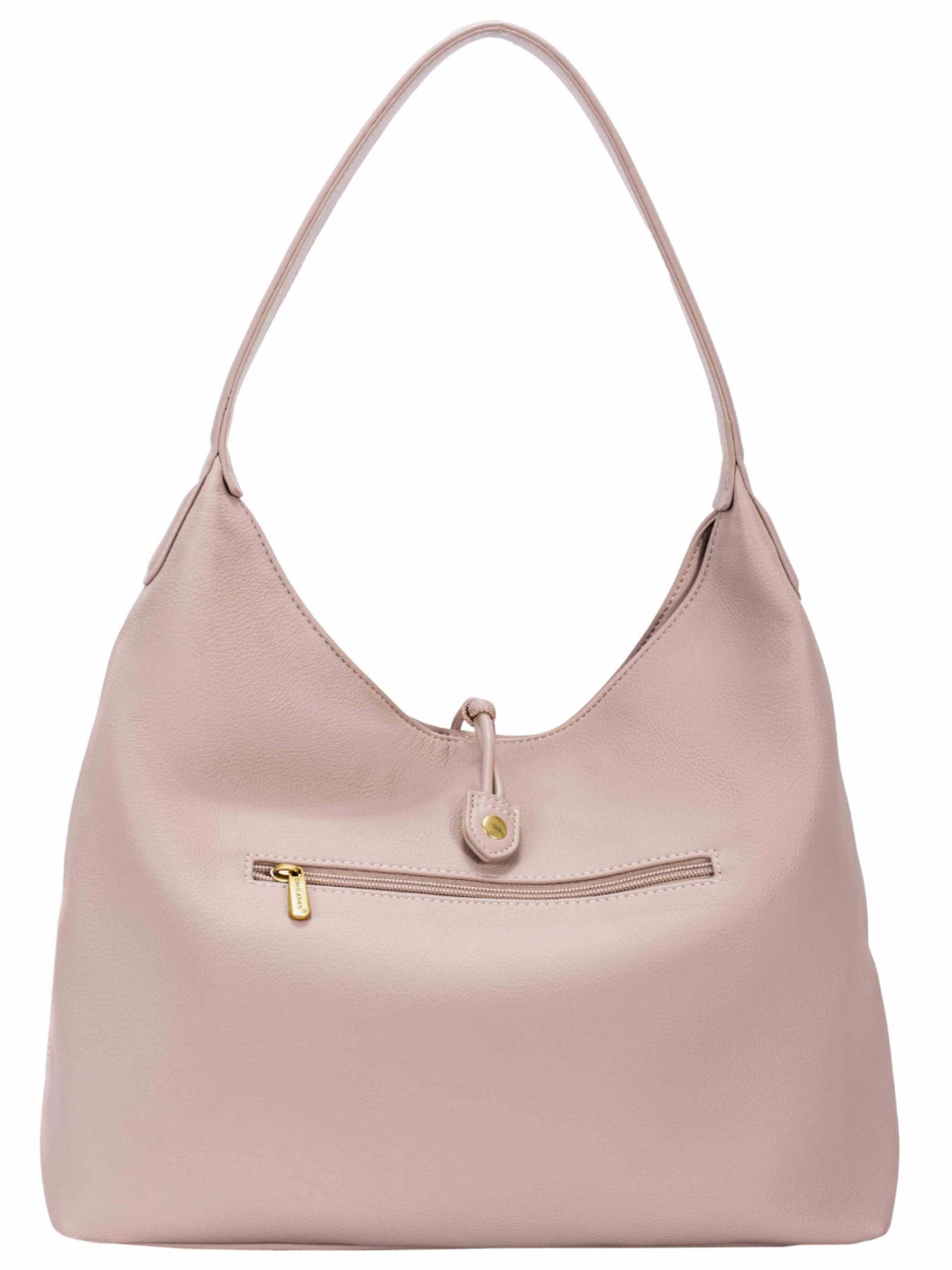 Vegan Leather Hobo Shoulder Bag