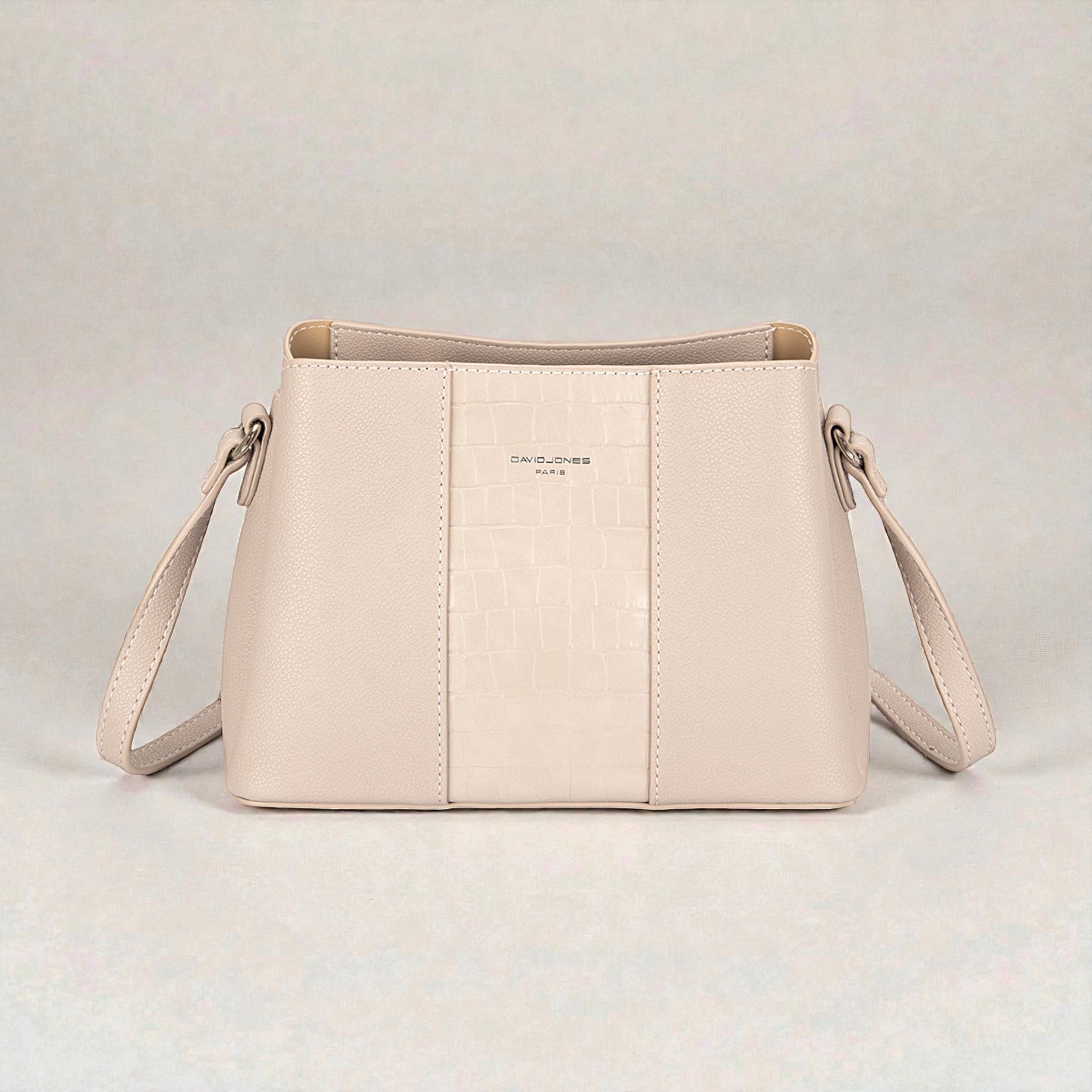 Textured Vegan Leather Crossbody Shoulder Bag
