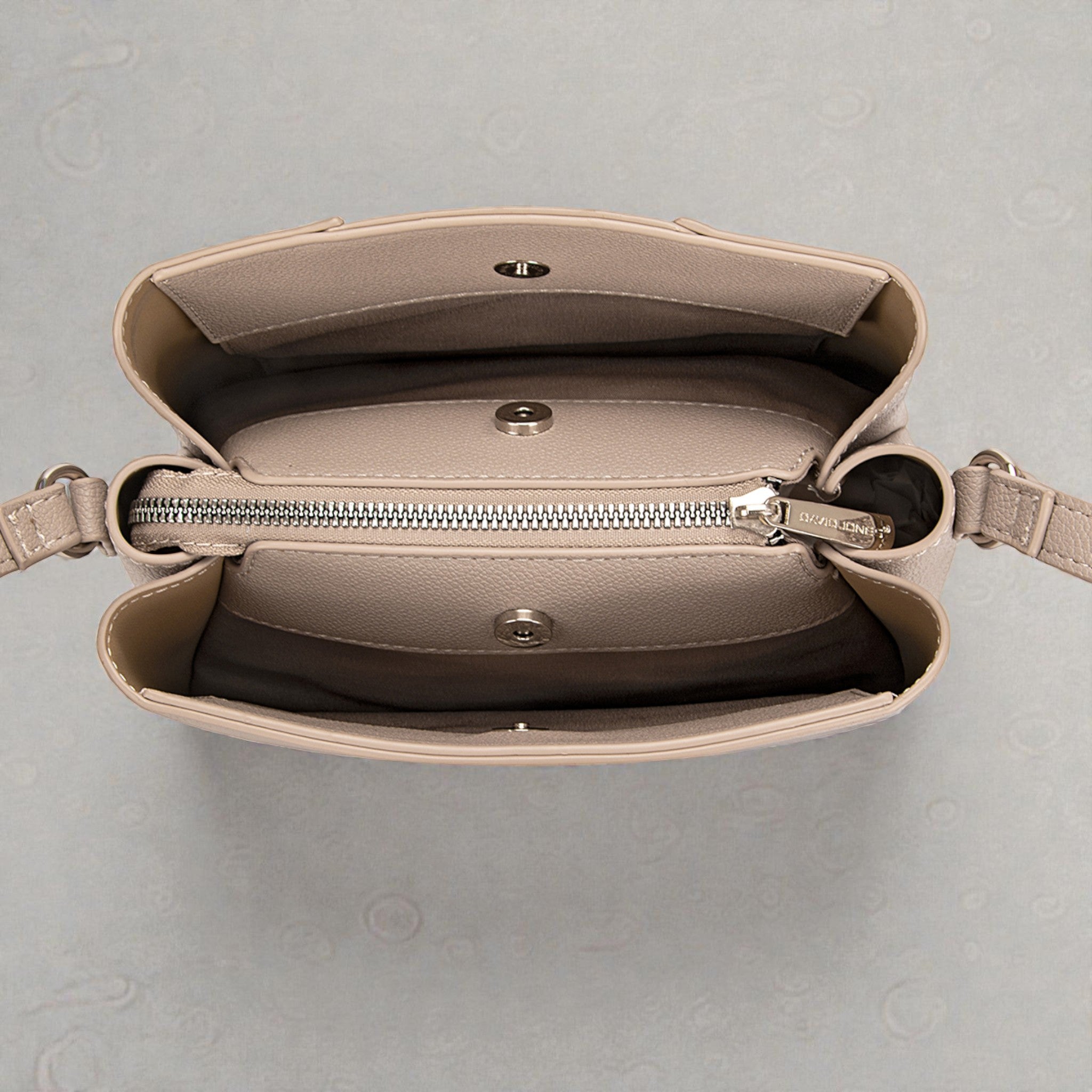 Textured Vegan Leather Crossbody Shoulder Bag